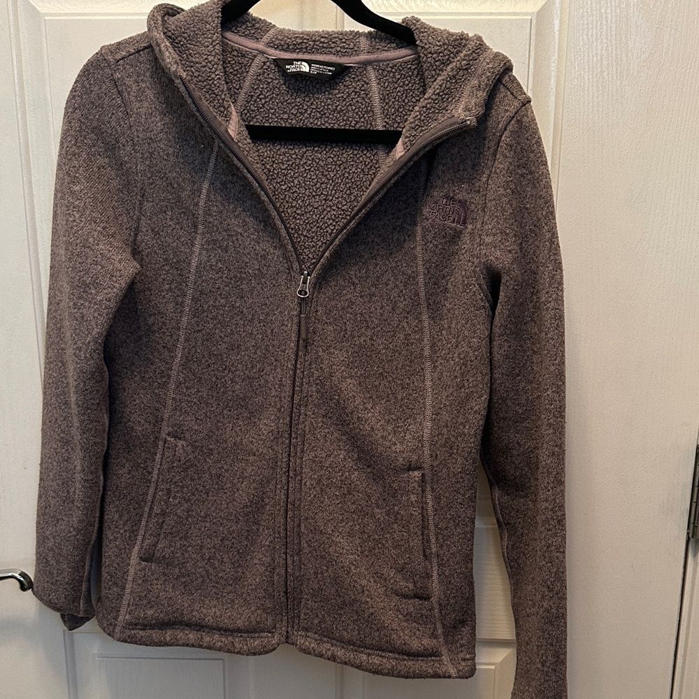 The North Face Taupe Fleece Jacket